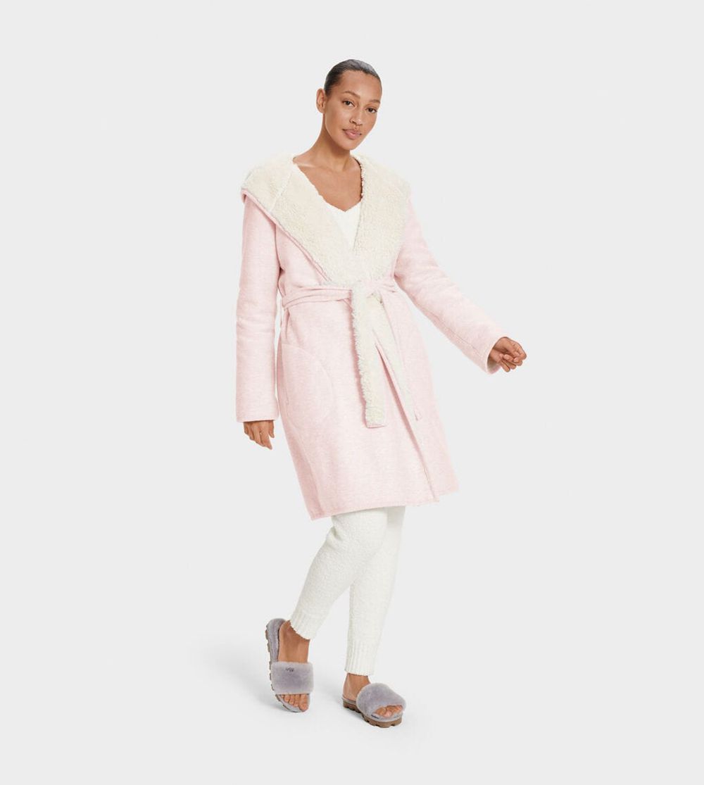 Ugg Robes Canada - Ugg Women's Portola Reversible Pink